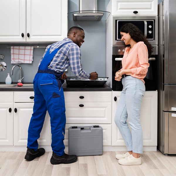 can you provide an estimate for cooktop repair before beginning any work in Cleora